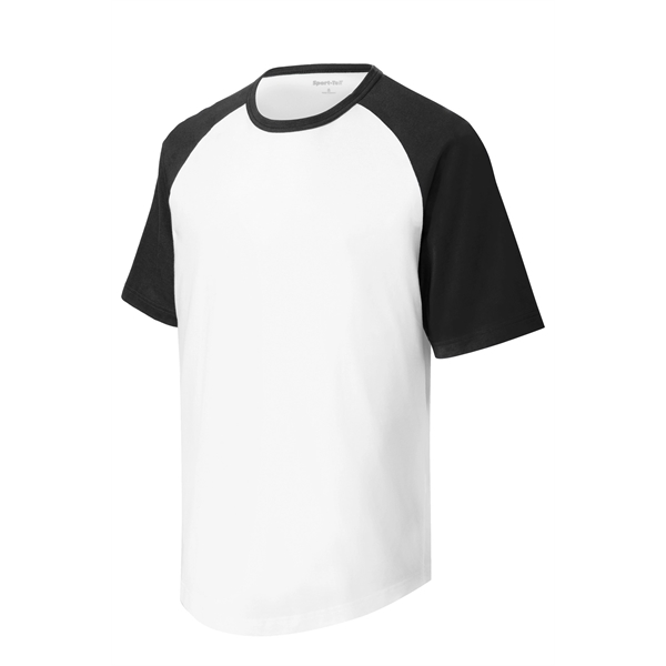 Sport-Tek Short Sleeve Colorblock Raglan Jersey. - Sport-Tek Short Sleeve Colorblock Raglan Jersey. - Image 14 of 25