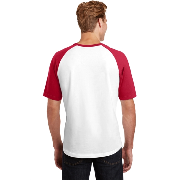 Sport-Tek Short Sleeve Colorblock Raglan Jersey. - Sport-Tek Short Sleeve Colorblock Raglan Jersey. - Image 17 of 25