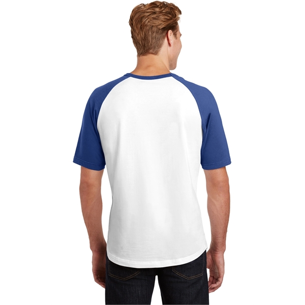 Sport-Tek Short Sleeve Colorblock Raglan Jersey. - Sport-Tek Short Sleeve Colorblock Raglan Jersey. - Image 22 of 25
