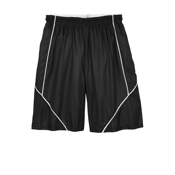 Sport-Tek PosiCharge Mesh Reversible Spliced Short. - Sport-Tek PosiCharge Mesh Reversible Spliced Short. - Image 2 of 31