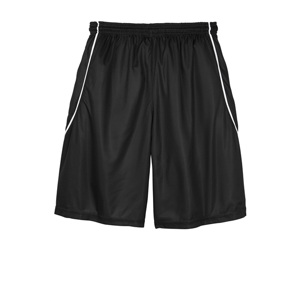 Sport-Tek PosiCharge Mesh Reversible Spliced Short. - Sport-Tek PosiCharge Mesh Reversible Spliced Short. - Image 3 of 31