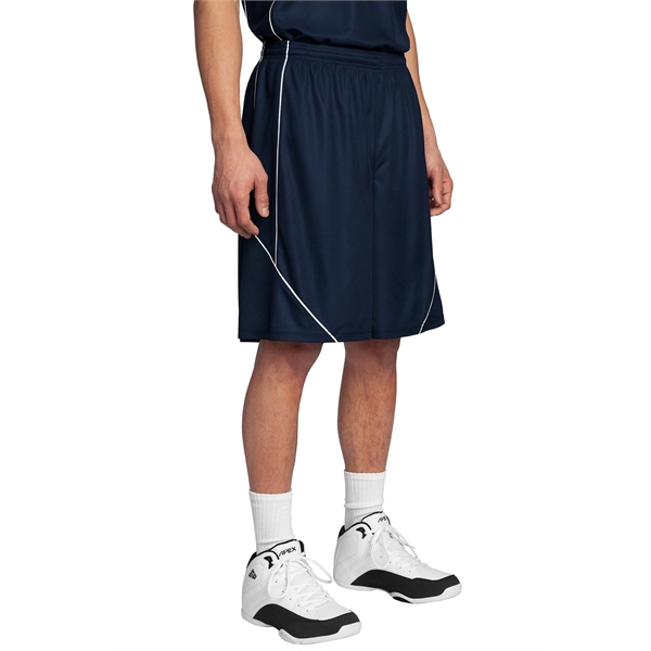 Sport-Tek PosiCharge Mesh Reversible Spliced Short. - Sport-Tek PosiCharge Mesh Reversible Spliced Short. - Image 11 of 31