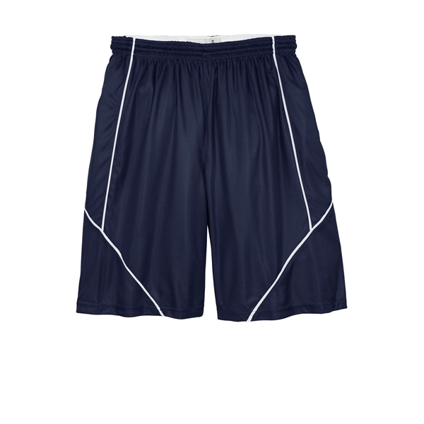 Sport-Tek PosiCharge Mesh Reversible Spliced Short. - Sport-Tek PosiCharge Mesh Reversible Spliced Short. - Image 6 of 31