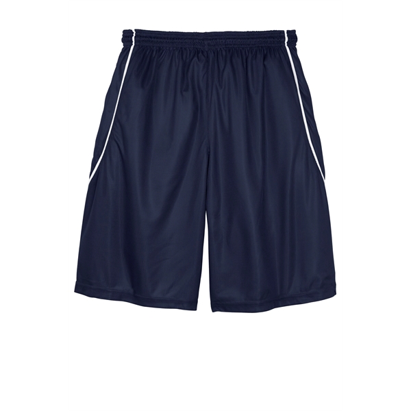 Sport-Tek PosiCharge Mesh Reversible Spliced Short. - Sport-Tek PosiCharge Mesh Reversible Spliced Short. - Image 7 of 31