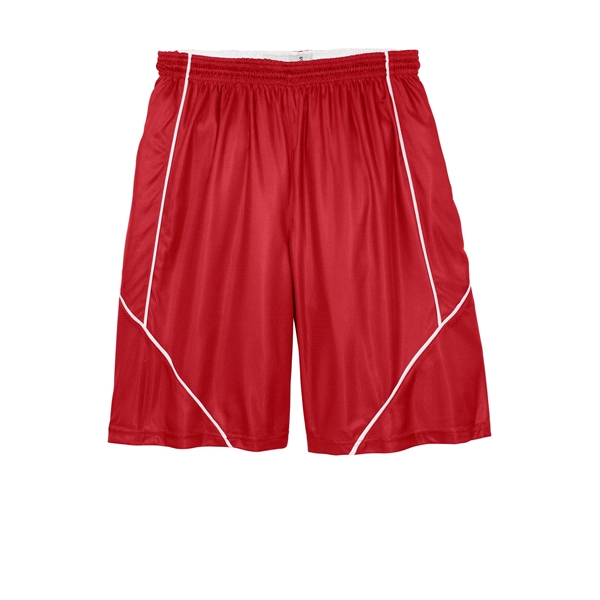 Sport-Tek PosiCharge Mesh Reversible Spliced Short. - Sport-Tek PosiCharge Mesh Reversible Spliced Short. - Image 8 of 31