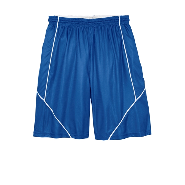 Sport-Tek PosiCharge Mesh Reversible Spliced Short. - Sport-Tek PosiCharge Mesh Reversible Spliced Short. - Image 12 of 31