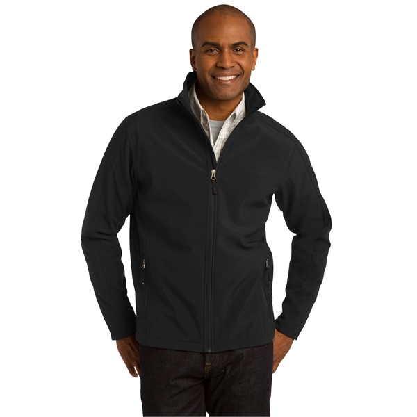 Port Authority Tall Core Soft Shell Jacket. - Port Authority Tall Core Soft Shell Jacket. - Image 0 of 2