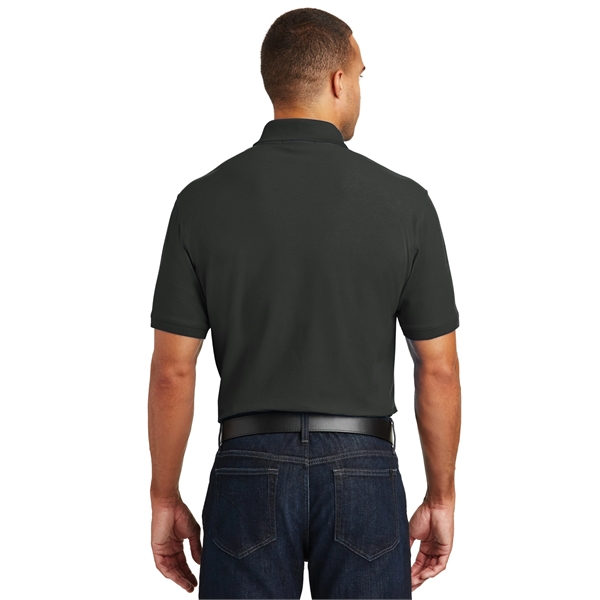Port Authority Tall Core Classic Pique Polo. - Port Authority Tall Core Classic Pique Polo. - Image 2 of 35