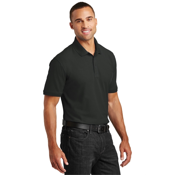 Port Authority Tall Core Classic Pique Polo. - Port Authority Tall Core Classic Pique Polo. - Image 5 of 35