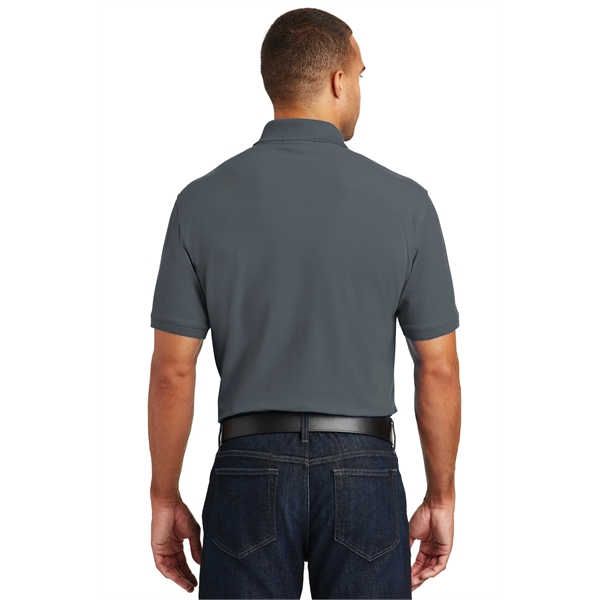 Port Authority Tall Core Classic Pique Polo. - Port Authority Tall Core Classic Pique Polo. - Image 14 of 35