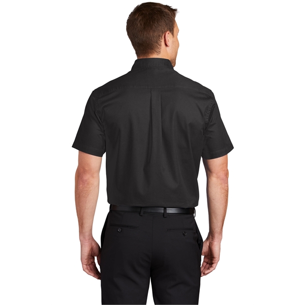 Port Authority Tall Short Sleeve Easy Care Shirt. - Port Authority Tall Short Sleeve Easy Care Shirt. - Image 129 of 149