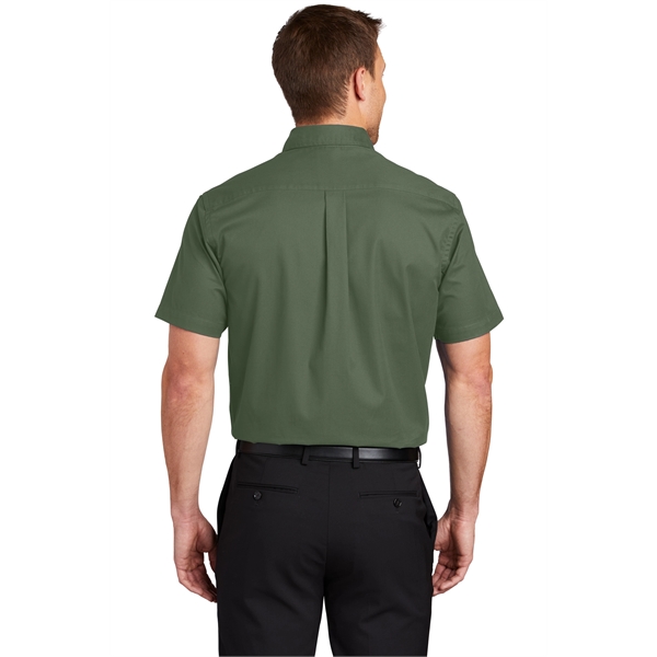 Port Authority Tall Short Sleeve Easy Care Shirt. - Port Authority Tall Short Sleeve Easy Care Shirt. - Image 131 of 149