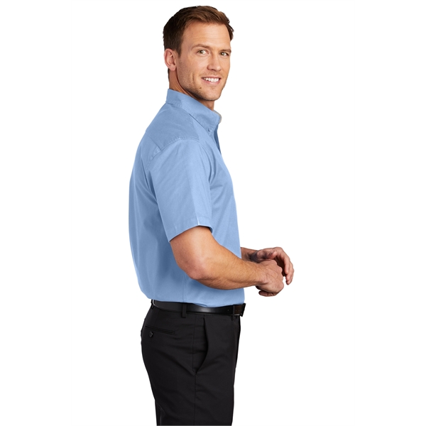 Port Authority Tall Short Sleeve Easy Care Shirt. - Port Authority Tall Short Sleeve Easy Care Shirt. - Image 136 of 149