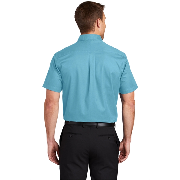 Port Authority Tall Short Sleeve Easy Care Shirt. - Port Authority Tall Short Sleeve Easy Care Shirt. - Image 137 of 149