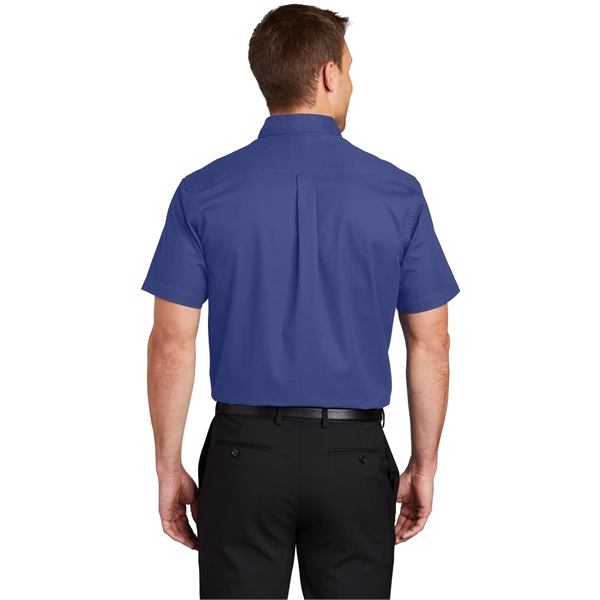 Port Authority Tall Short Sleeve Easy Care Shirt. - Port Authority Tall Short Sleeve Easy Care Shirt. - Image 139 of 149