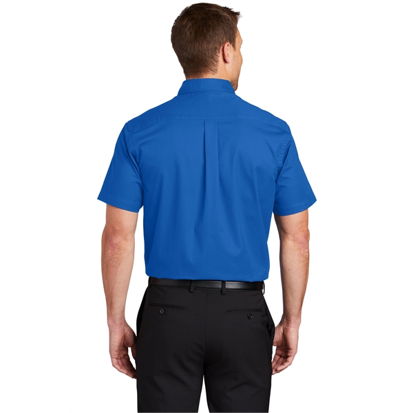 Port Authority Tall Short Sleeve Easy Care Shirt. - Port Authority Tall Short Sleeve Easy Care Shirt. - Image 143 of 149