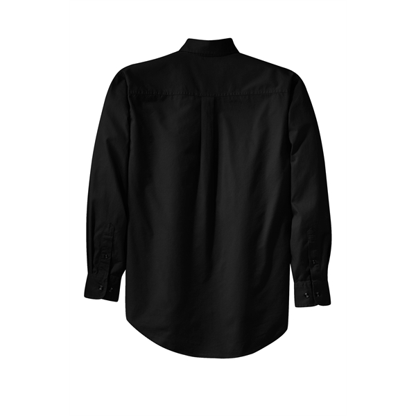 Port Authority Tall Long Sleeve Twill Shirt. - Port Authority Tall Long Sleeve Twill Shirt. - Image 33 of 39