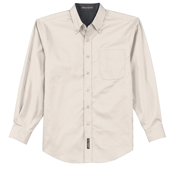 Port Authority Tall Long Sleeve Easy Care Shirt. - Port Authority Tall Long Sleeve Easy Care Shirt. - Image 9 of 130