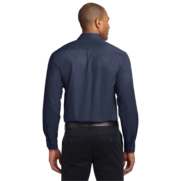 Port Authority Tall Long Sleeve Easy Care Shirt. - Port Authority Tall Long Sleeve Easy Care Shirt. - Image 38 of 130