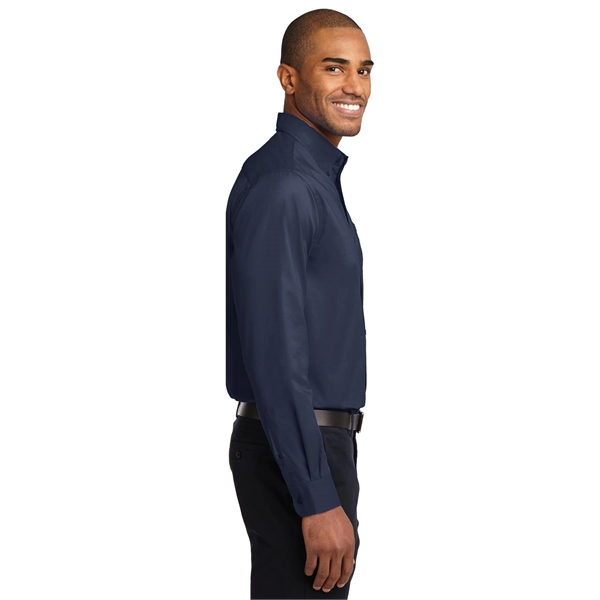 Port Authority Tall Long Sleeve Easy Care Shirt. - Port Authority Tall Long Sleeve Easy Care Shirt. - Image 39 of 130