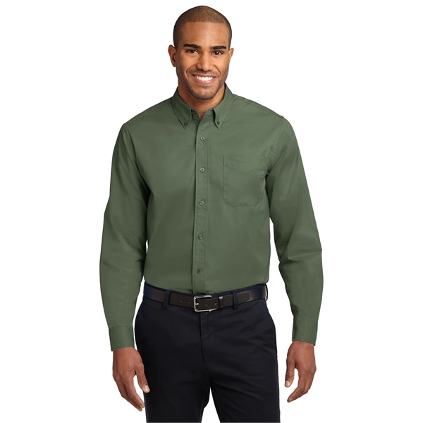 Port Authority Tall Long Sleeve Easy Care Shirt. - Port Authority Tall Long Sleeve Easy Care Shirt. - Image 107 of 130