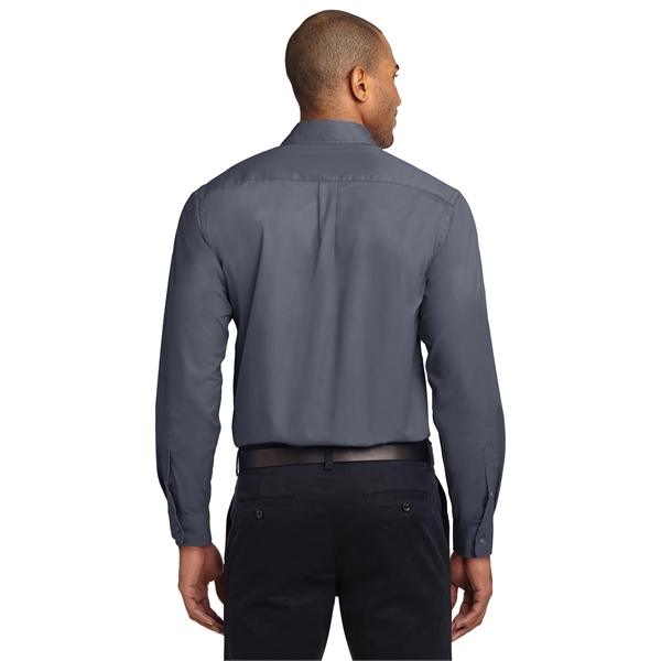 Port Authority Tall Long Sleeve Easy Care Shirt. - Port Authority Tall Long Sleeve Easy Care Shirt. - Image 82 of 130