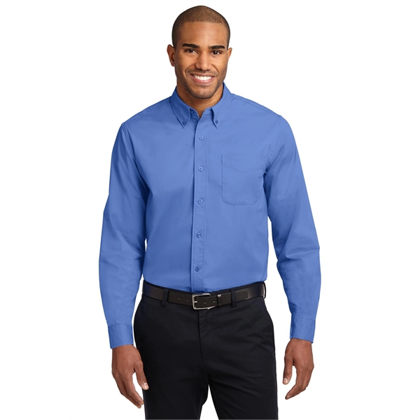 Port Authority Tall Long Sleeve Easy Care Shirt. - Port Authority Tall Long Sleeve Easy Care Shirt. - Image 112 of 130