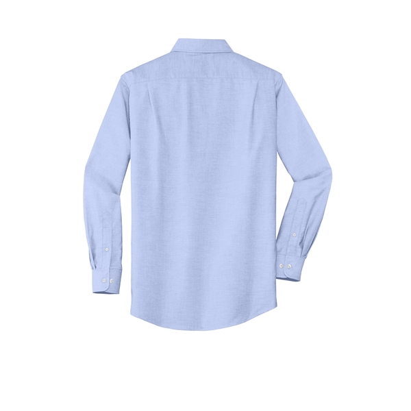 Port Authority Tall SuperPro Oxford Shirt. - Port Authority Tall SuperPro Oxford Shirt. - Image 10 of 15