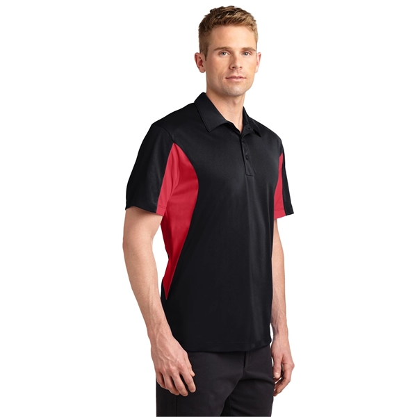 Sport-Tek Tall Side Blocked Micropique Sport-Wick Polo. - Sport-Tek Tall Side Blocked Micropique Sport-Wick Polo. - Image 3 of 55