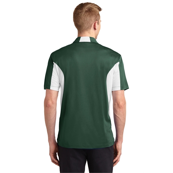 Sport-Tek Tall Side Blocked Micropique Sport-Wick Polo. - Sport-Tek Tall Side Blocked Micropique Sport-Wick Polo. - Image 6 of 55