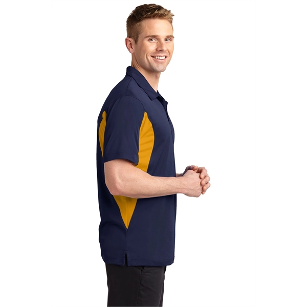 Sport-Tek Tall Side Blocked Micropique Sport-Wick Polo. - Sport-Tek Tall Side Blocked Micropique Sport-Wick Polo. - Image 10 of 55