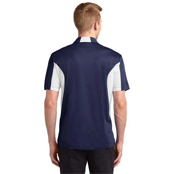 Sport-Tek Tall Side Blocked Micropique Sport-Wick Polo. - Sport-Tek Tall Side Blocked Micropique Sport-Wick Polo. - Image 11 of 55