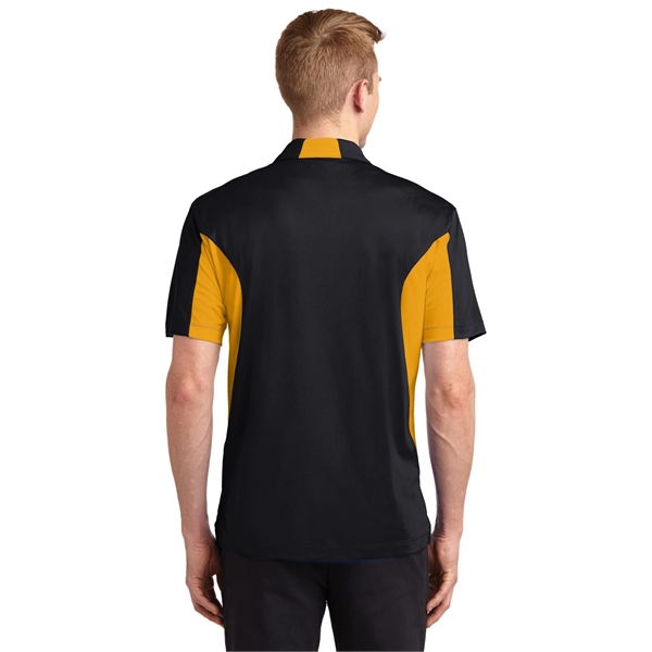 Sport-Tek Tall Side Blocked Micropique Sport-Wick Polo. - Sport-Tek Tall Side Blocked Micropique Sport-Wick Polo. - Image 22 of 55