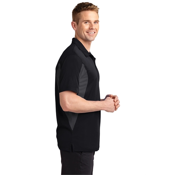 Sport-Tek Tall Side Blocked Micropique Sport-Wick Polo. - Sport-Tek Tall Side Blocked Micropique Sport-Wick Polo. - Image 25 of 55