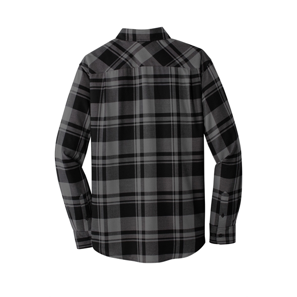 Port Authority Plaid Flannel Shirt. - Port Authority Plaid Flannel Shirt. - Image 4 of 47