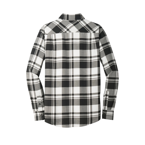 Port Authority Plaid Flannel Shirt. - Port Authority Plaid Flannel Shirt. - Image 12 of 47