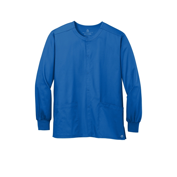 Wink Unisex WorkFlex Snap-Front Scrub Jacket - Wink Unisex WorkFlex Snap-Front Scrub Jacket - Image 23 of 40