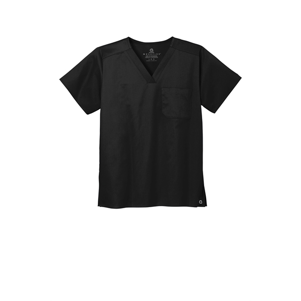 Wink Unisex WorkFlex Chest Pocket V-Neck Top - Wink Unisex WorkFlex Chest Pocket V-Neck Top - Image 3 of 31