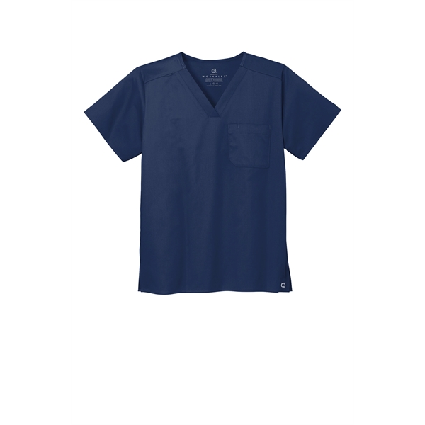 Wink Unisex WorkFlex Chest Pocket V-Neck Top - Wink Unisex WorkFlex Chest Pocket V-Neck Top - Image 10 of 31