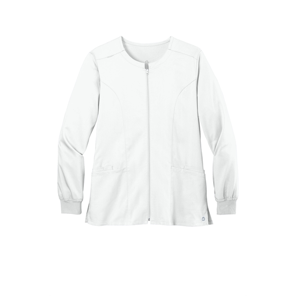 Wink Women's Premiere Flex Full-Zip Scrub Jacket - Wink Women's Premiere Flex Full-Zip Scrub Jacket - Image 33 of 40