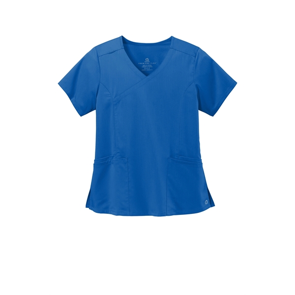 Wink Women's Premiere Flex Mock Wrap Top - Wink Women's Premiere Flex Mock Wrap Top - Image 20 of 32