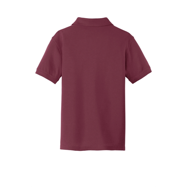 Port Authority Youth Core Classic Pique Polo. - Port Authority Youth Core Classic Pique Polo. - Image 6 of 45