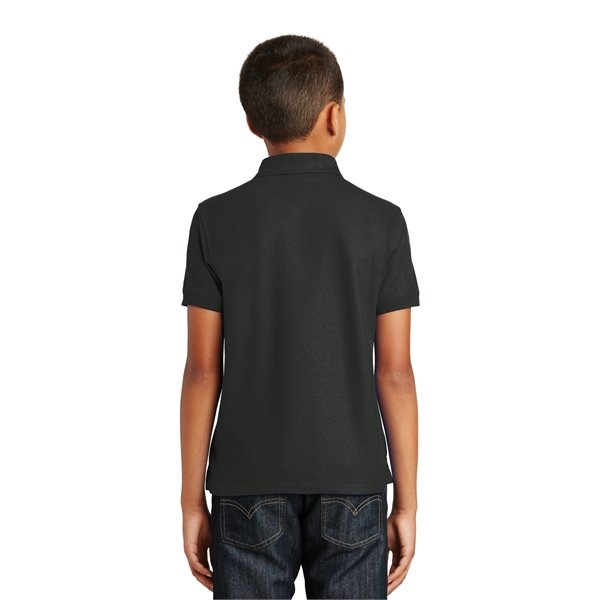 Port Authority Youth Core Classic Pique Polo. - Port Authority Youth Core Classic Pique Polo. - Image 8 of 45