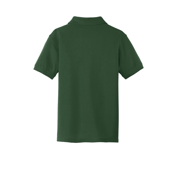 Port Authority Youth Core Classic Pique Polo. - Port Authority Youth Core Classic Pique Polo. - Image 18 of 45