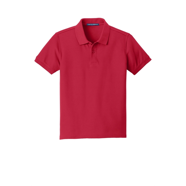 Port Authority Youth Core Classic Pique Polo. - Port Authority Youth Core Classic Pique Polo. - Image 32 of 45
