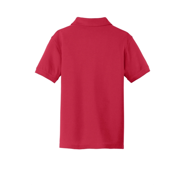 Port Authority Youth Core Classic Pique Polo. - Port Authority Youth Core Classic Pique Polo. - Image 33 of 45