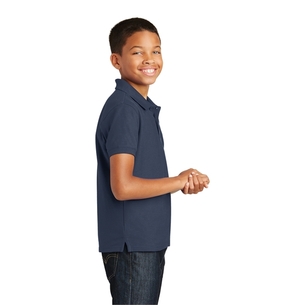 Port Authority Youth Core Classic Pique Polo. - Port Authority Youth Core Classic Pique Polo. - Image 35 of 45