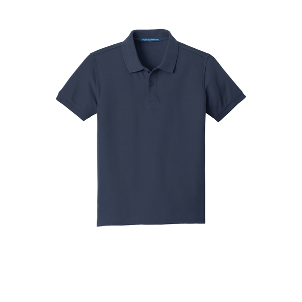 Port Authority Youth Core Classic Pique Polo. - Port Authority Youth Core Classic Pique Polo. - Image 36 of 45