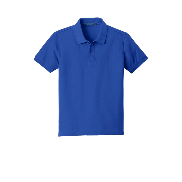 Port Authority Youth Core Classic Pique Polo. - Port Authority Youth Core Classic Pique Polo. - Image 40 of 45