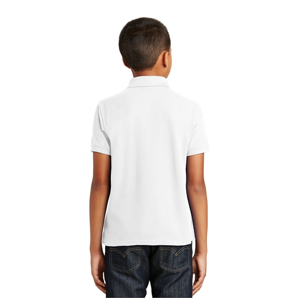 Port Authority Youth Core Classic Pique Polo. - Port Authority Youth Core Classic Pique Polo. - Image 42 of 45